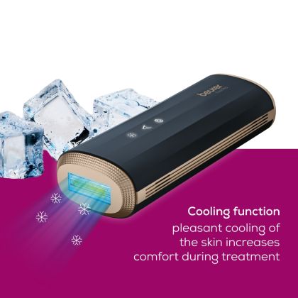 Фотоепилатор Beurer IPL 7800 Cool Pro IPL hair removal device; State-of-the-art IPL light technology; 3.8 cmІ light area; UV filter; built-in skin contact sensor; "auto flash" mode