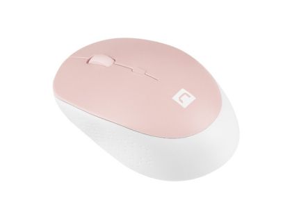 Мишка Natec Mouse Harrier 2, 1600 DPI Bluetooth 5.1 White-Pink