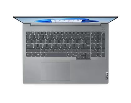 Лаптоп Lenovo ThinkBook 16 G6 Intel Core i5-1335U (up to 4.6GHz, 12MB), 16GB DDR5 5200MHz, 512GB SSD, 16" WUXGA (1920x1200) IPS AG, Intel Iris Xe Graphics, 1080p&IR Cam, WLAN, BT, Backlit KB, FPR, Arctic Grey, DOS, 3Y