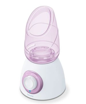 Сауна Beurer FS 60 Facial Sauna and Steam Inhale + Beurer HT 10 Ionic hair brush orange-yellow