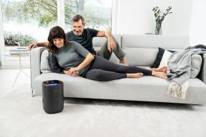 Овлажнител на въздух Beurer LB 300 plus Air humidifier- Natural cold evaporation technology, 3 fan speeds, up to 300 ml/h, up to 45 m2, WT 3l, Night mode and timer function