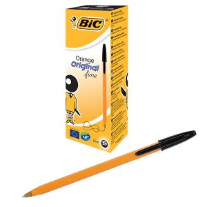 Химикалка Bic Orange Fine0.3 mm Черна