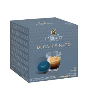 Кафе капсула GaribaldiDecaffeinato 16 бр., съвместими с Dolce Gusto