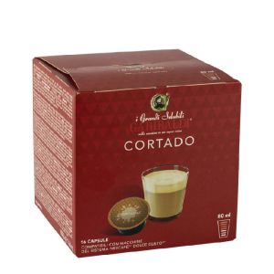 Кафе капсула GaribaldiCortado 16 бр., съвместими с Dolce Gusto