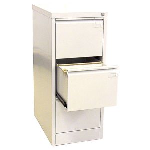 Шкаф за висящи папки Malow File Locker SZK201EЕдиничен с 3 чекмеджета, 41.5x63x100 cm, Сив