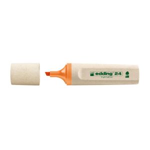 Текст маркер Edding 24 EcolineСкосен връх 2-5 mm Оранжев