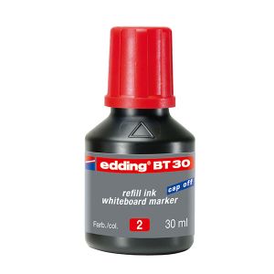 Мастило Edding BT-30За маркери за бяла дъска, 30 ml Червено