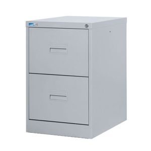 Шкаф за висящи папки Silverline SLV2MЕдиничен с 2 чекмеджета, 45.8x62.2x71.1 cm, Сив