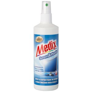 Почистващ универсален препарат Medix Expert Screen&PlasticСпрей 200 ml