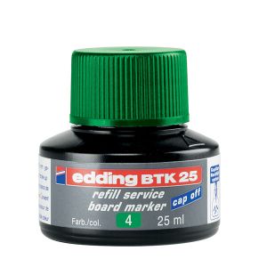 Мастило Edding BTK-25За маркери за бяла дъска, 25 ml Зелено