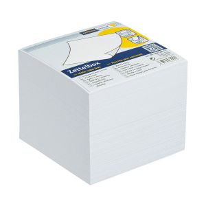 Хартиено кубче Office PointНезалепено, 85x85 mm 800 л. Бяло