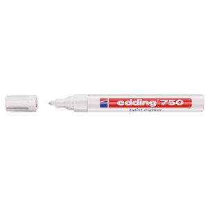 Paint маркер Edding 750Объл връх 2-4 mm Бял