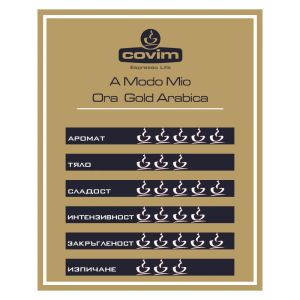 Кафе капсула Covim Ora Gold Arabica 48 бр., съвместими с A Modo Mio