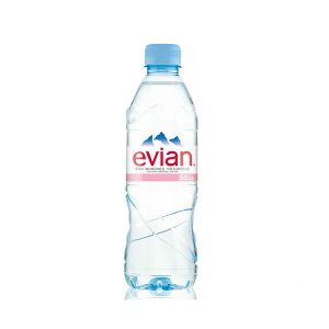 Вода EvianМинерална 0.5 l, 24 броя в стек