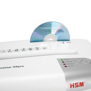Шредер HSM Shredstar X6 Pro 6 листа, 20 l