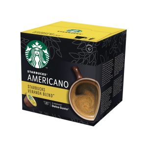Кафе капсула Starbucks Americano Veranda 12 бр., съвместими с Dolce Gusto