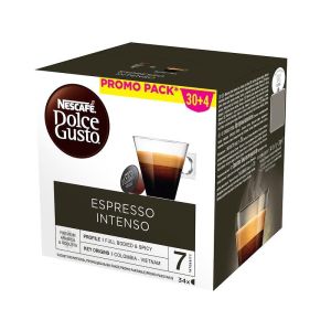 Кафе капсула NESCAFE Dolce GustoEspresso Intenso 30+4 бр.