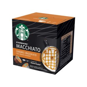 Кафе капсула Starbucks Macchiato Caramel 12 бр., съвместими с Dolce Gusto