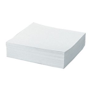 Хартиено кубчеЗалепено, 85x85 mm 250 л. Бяло
