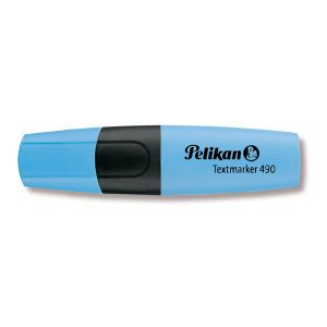 Текст маркер Pelikan 490Скосен връх 1-5 mm Син