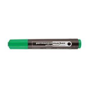 Перманентен маркер Office PointОбъл връх 1-5 mm Зелен