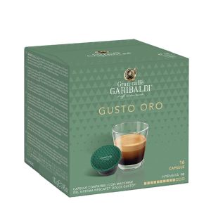 Кафе капсула GaribaldiGusto Oro 16 бр., съвместими с Dolce Gusto