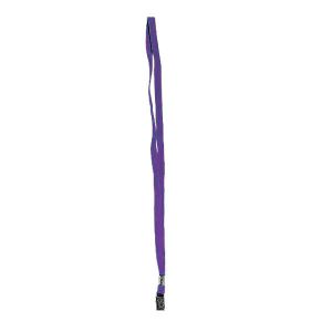 Лента за висящ бадж Mapi Текстилна, с щипка 750 mm Виолетова