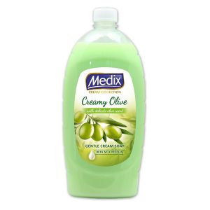 Течен сапун MedixПълнител 800 ml Creamy Olive