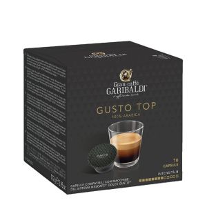Кафе капсула GaribaldiGusto Top 16 бр., съвместими с Dolce Gusto
