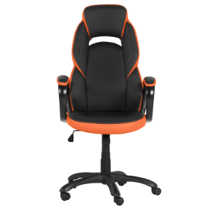 Геймърски стол Carmen 7511 - черно-оранжев