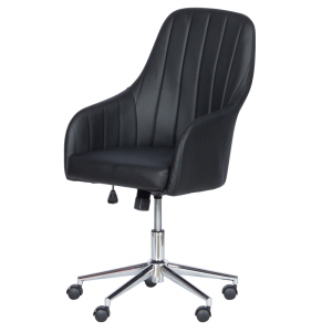 Офис кресло Carmen 2016 еко кожа - черен