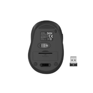 Мишка HAMA MW-400 Безжична оптична, USB, син/черен