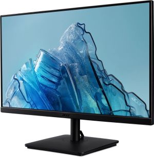 Монитор Acer Vero V247YEbiv, 23.8" ZeroFrame IPS LED (1920x1080), 100Hz, 4ms 100M:1 ACM 250nits, VGA,Tilt, HDMI, FreeSync, TCO Black Acer EcoDisplay, 3Y