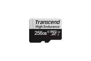 Памет Transcend 256GB micro SD w/ adapter U3, High Endurance