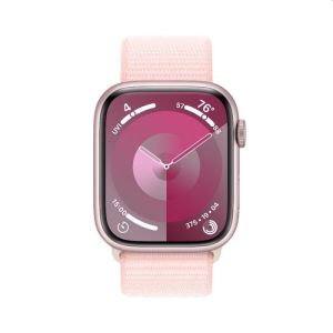 Часовник Apple Watch Series 9 GPS 45mm Pink Aluminium Case with Light Pink Sport Loop