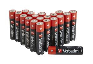 Батерия Verbatim ALKALINE BATTERY AAA 20 PACK (HANGCARD)