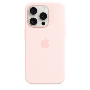 Калъф Apple iPhone 15 Pro Silicone Case with MagSafe - Light Pink