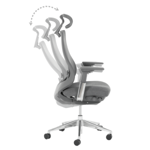 Ергономичен стол BADEN - сив