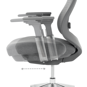 Ергономичен стол BADEN - сив