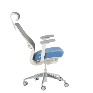 Ергономичен стол GLAND - син-сив