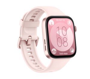 Часовник Huawei Watch Fit 3 Nebula Pink, Solo-B09S, 1.82" AMOLED, 480x408, SPO2, BT5.0, 5ATM, 400mAh