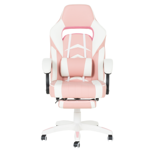 Геймърски стол Carmen 6314 - бял-розов