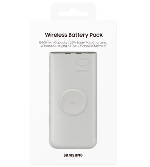 Външна батерия Samsung 10Ah Wireless Battery Pack (SFC 25W) Beige