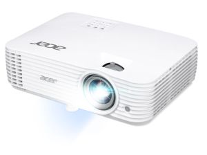 Мултимедиен проектор Acer Projector P1557Ki DLP, FHD (1920x1080), 4800 ANSI LUMENS, 10000:1, 2xHDMI 3D, Wireless dongle included, Audio in/out, USB type A (5V/1A), RS-232, Bluelight Shield, LumiSense, Built-in 10W Speaker, 2.9kg, White + Acer T82-W01MW 82