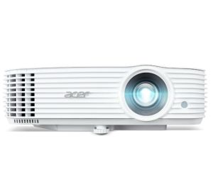 Мултимедиен проектор Acer Projector X1529HK, DLP, FHD (1920x1080), 4800 ANSI Lm, 10000:1, 3D, Auto Keystone, 24/7 operation, Low input lag,  AC power on, 2xHDMI, RS232, USB(Type A, 5V/1.5A), Audio in/out, 1x3W, 2.88Kg, White + Acer T82-W01MW 82.5"