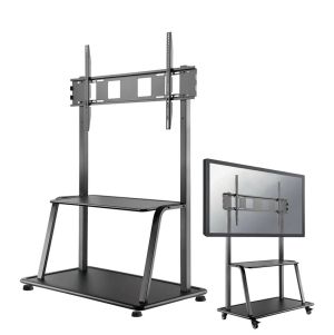 Стойка Neomounts by Newstar Mobile Flat Screen Floor Stand (stand+trolley) (height: 137-162 cm) box 1/2