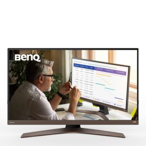 Монитор BenQ EW2880U, 28" IPS, 5ms, 3840x2160 4K, Entertainment, 90% DCI-P3, FrSync, Rem.Control, HDRi, Flicker-free, B.I.+, LBL, ePaper, 1000:1, 300 cd/m, HDMI (v2.0)x2, DP, USB Type-C(PD60W/Thunderbolt 3), Sp.3Wx2, Tilt, HAdj.St.100mm, Black + Fury Gami