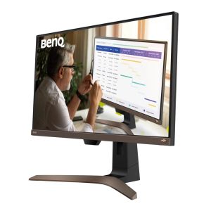Монитор BenQ EW2880U, 28" IPS, 5ms, 3840x2160 4K, Entertainment, 90% DCI-P3, FrSync, Rem.Control, HDRi, Flicker-free, B.I.+, LBL, ePaper, 1000:1, 300 cd/m, HDMI (v2.0)x2, DP, USB Type-C(PD60W/Thunderbolt 3), Sp.3Wx2, Tilt, HAdj.St.100mm, Black + Fury Gami