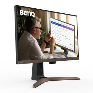 Монитор BenQ EW2880U, 28" IPS, 5ms, 3840x2160 4K, Entertainment, 90% DCI-P3, FrSync, Rem.Control, HDRi, Flicker-free, B.I.+, LBL, ePaper, 1000:1, 300 cd/m, HDMI (v2.0)x2, DP, USB Type-C(PD60W/Thunderbolt 3), Sp.3Wx2, Tilt, HAdj.St.100mm, Black + Fury Gami