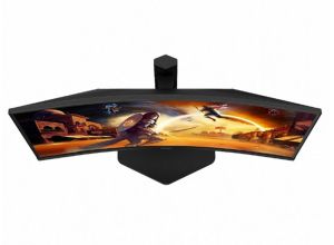 Монитор AOC C27G4ZXU, 27" Curved 1500R VA WLED, 1920x1080@280Hz, 1ms GtG, 0.3msMPRT, 300cd m/2, 4000:1, 80M:1 DCR, Adaptive Sync, FlickerFree, Low Blue Light, 2Wx2, Tilt, Height Adjust, Swivel, 2xHDMI, DP, USB hub